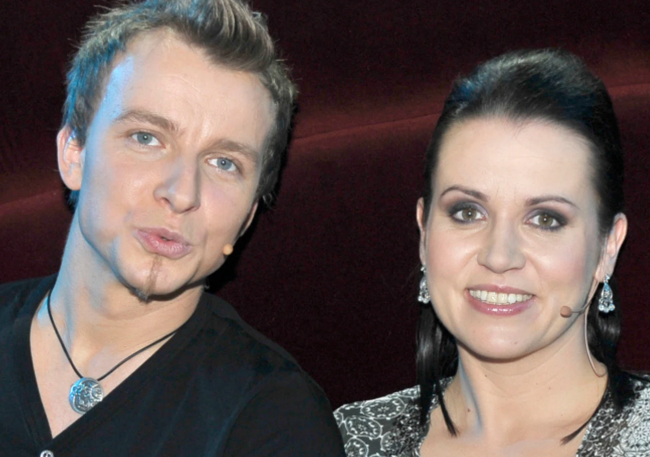 Piotr Kupicha z pierwszą żoną Agatą Piotr Kupicha z pierwszą żoną Agatą