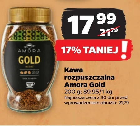 Kawa rozpuszczalna Amora Gold