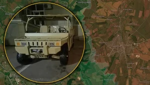 Rosjanie zaatakowali "wózkami golfowymi". Niecodzienny widok na polu walki