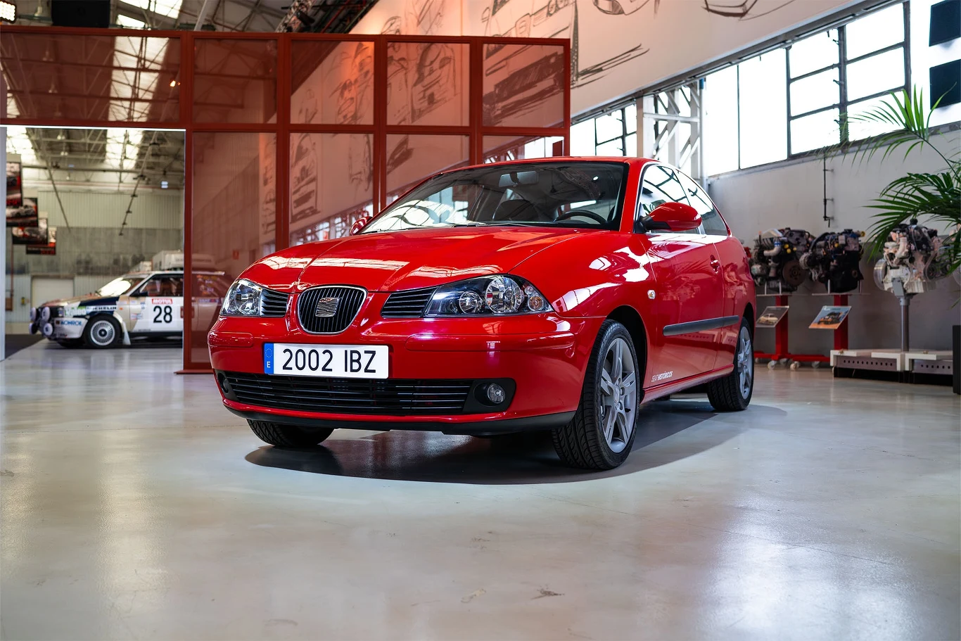 Seat Ibiza trzeciej generacji (2001 rok). Seat Ibiza trzeciej generacji (2001 rok).