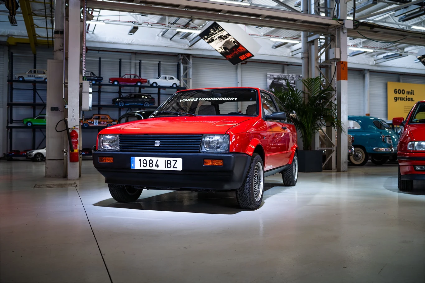 Seat Ibiza pierwszej generacji (1984 rok). Seat Ibiza pierwszej generacji (1984 rok).