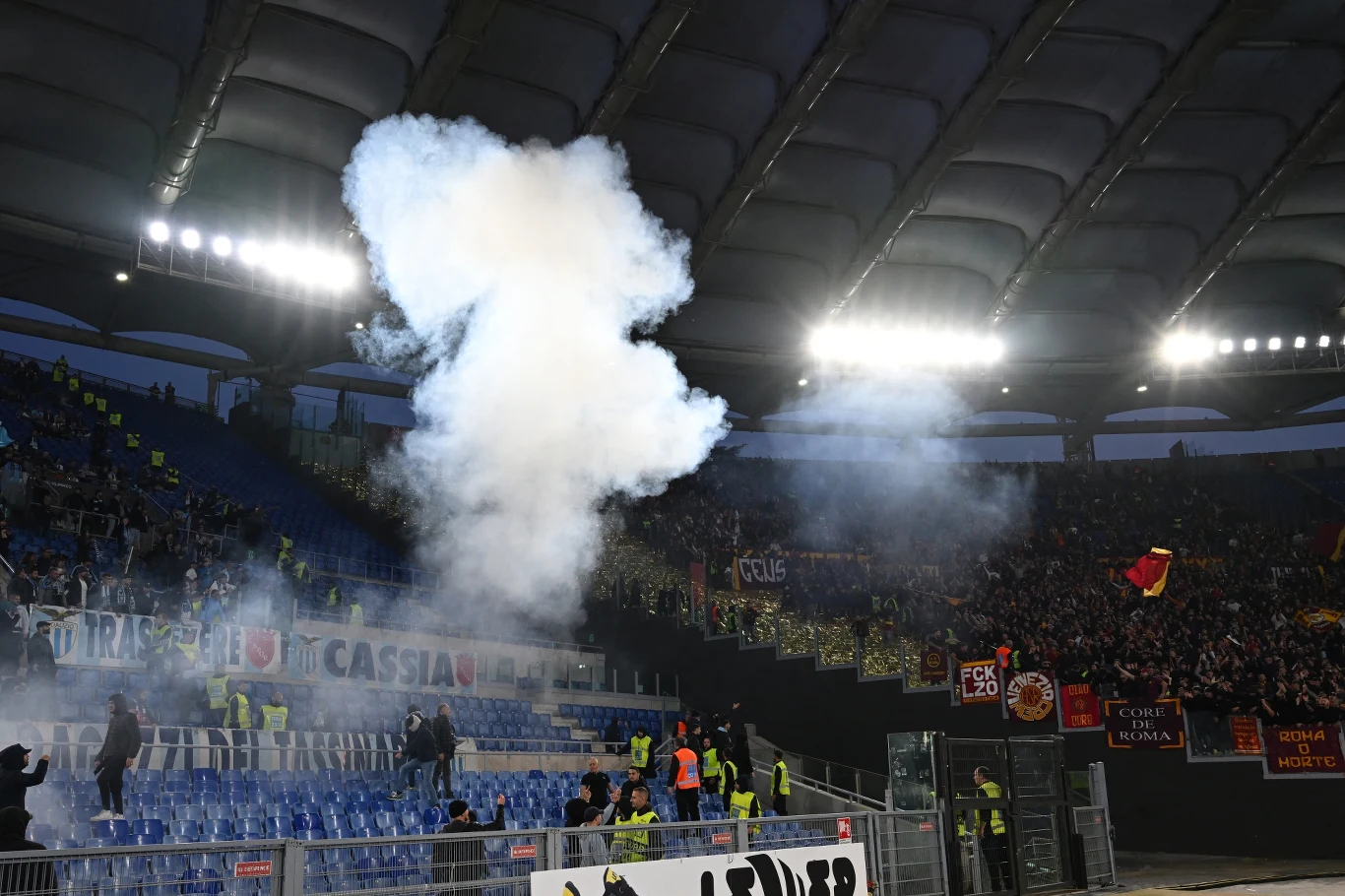 Kibice rzymskiego Lazio