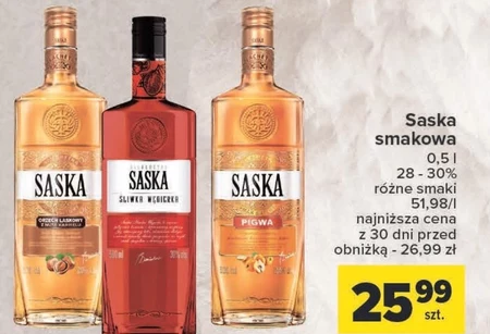 Wódka smakowa Saska