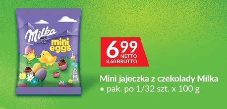 Milka Mini Eggs Draże z czekolady mlecznej 100 g