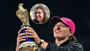 Iga Świątek i Simona Halep
