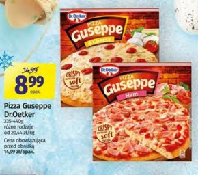 Dr. Oetker Guseppe Pizza z szynką 410 g niska cena