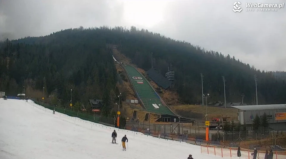 Tak wyglądała Wielka Krokiew w południe 5 marca Tak wyglądała Wielka Krokiew w południe 5 marca