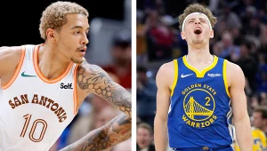 Jeremy Sochan i Brandin Podziemski