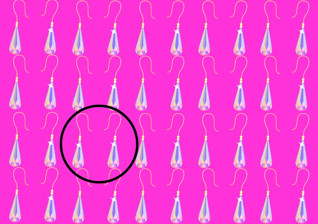 Test na spostrzegawczość. Kolczyki z diamentami. Rozwiązanie zagadki Test na spostrzegawczość. Kolczyki z diamentami. Rozwiązanie zagadki