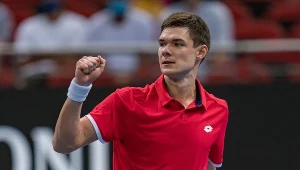 Majchrzak dopełnił dzieła zniszczenia, Rosjanin z jedynką jednak na aucie