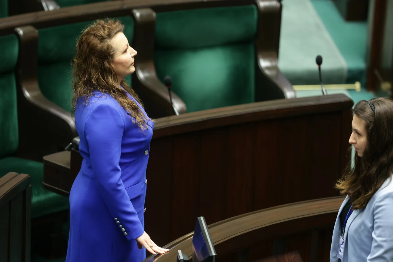 Monika Pawłowska złożyła ślubowanie i objęła mandat po Mariuszu Kamińskim Monika Pawłowska złożyła ślubowanie i objęła mandat po Mariuszu Kamińskim