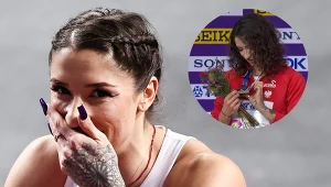 Ewa Swoboda ogłasza w sprawie medalu MŚ. Takie sceny tuż po powrocie, źr. AFP/TVP Sport