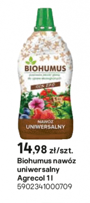 Nawóz Biohumus niska cena