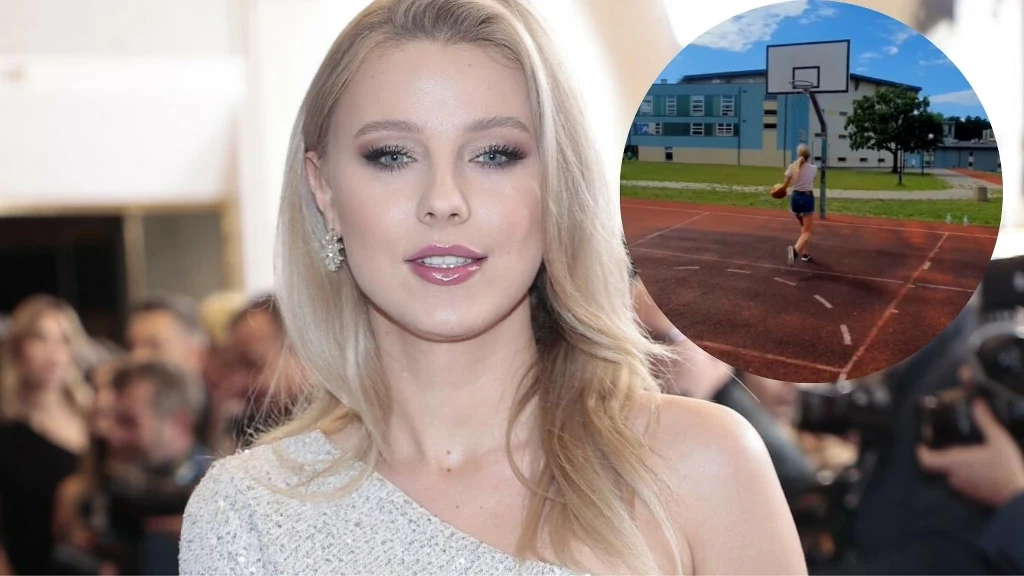 Karolina Soczewka uwielbia koszykówkę.  Karolina Soczewka uwielbia koszykówkę.