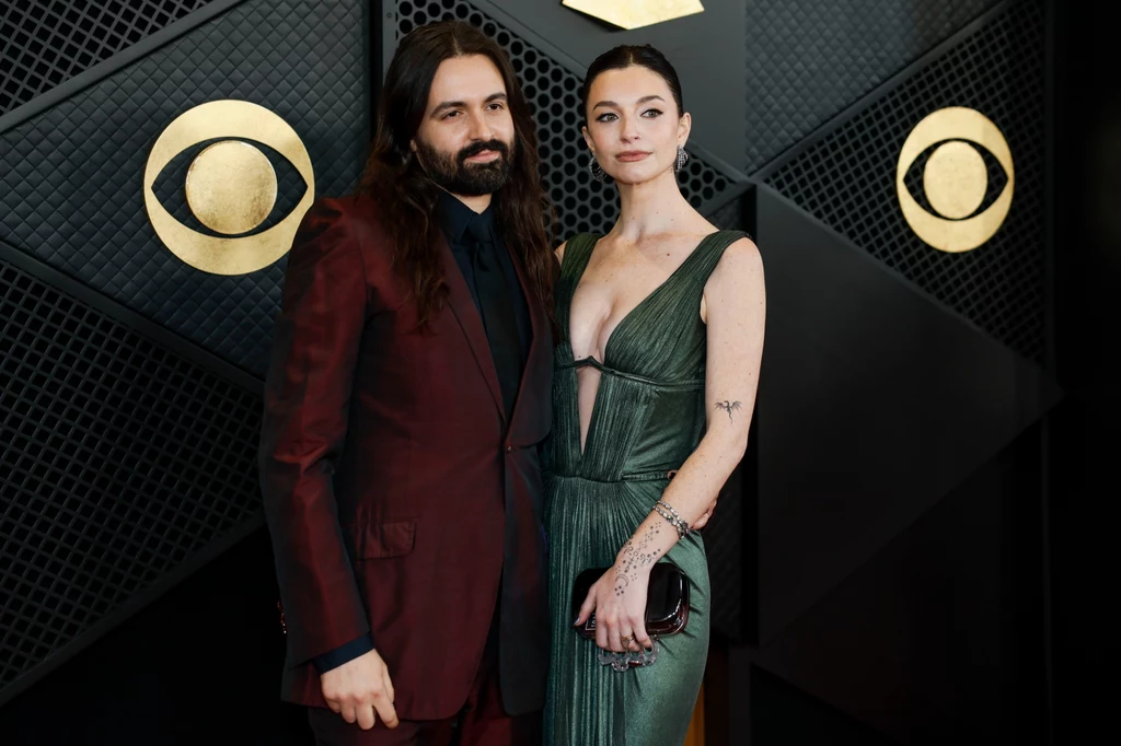 Jay Weinberg i Chloe Howcroft podczas gali Grammy 2024 Jay Weinberg i Chloe Howcroft podczas gali Grammy 2024