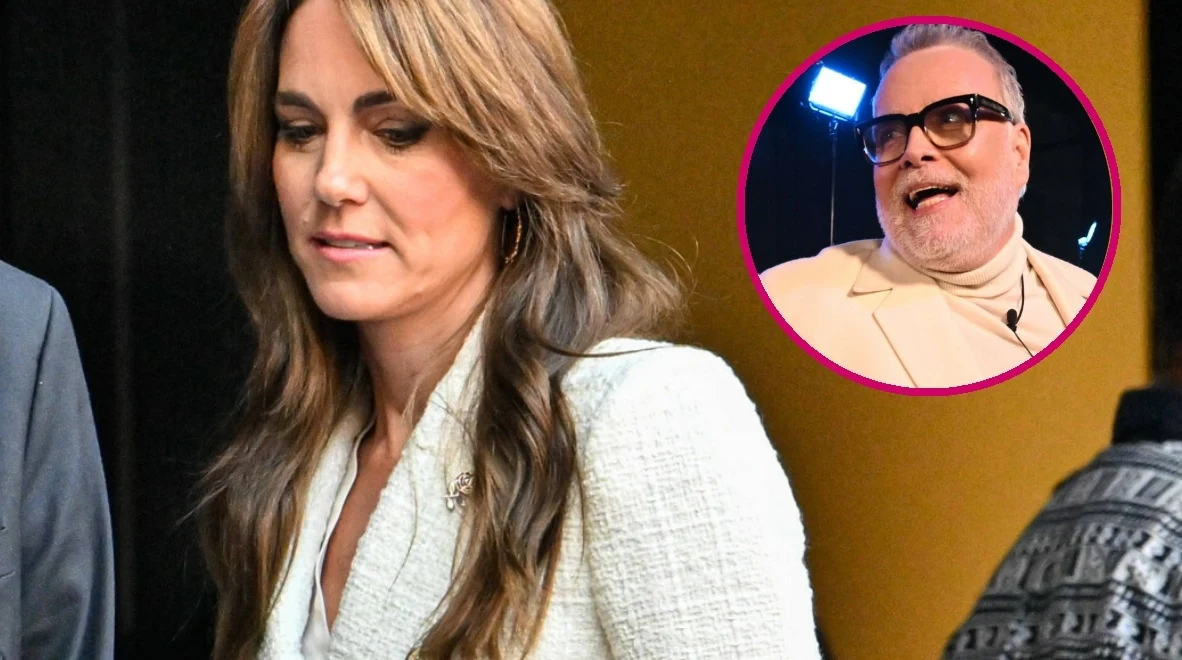 Księżna Kate i jej wujek Gary Goldsmith. Księżna Kate i jej wujek Gary Goldsmith.