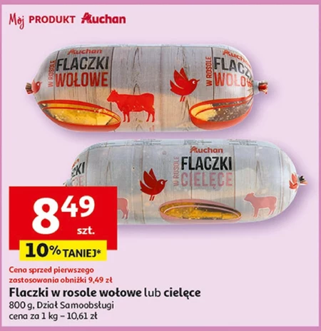 Flaczki wołowe Auchan