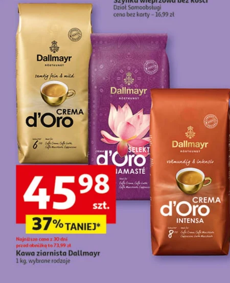 Dallmayr Crema d'Oro Kawa ziarnista 1000 g