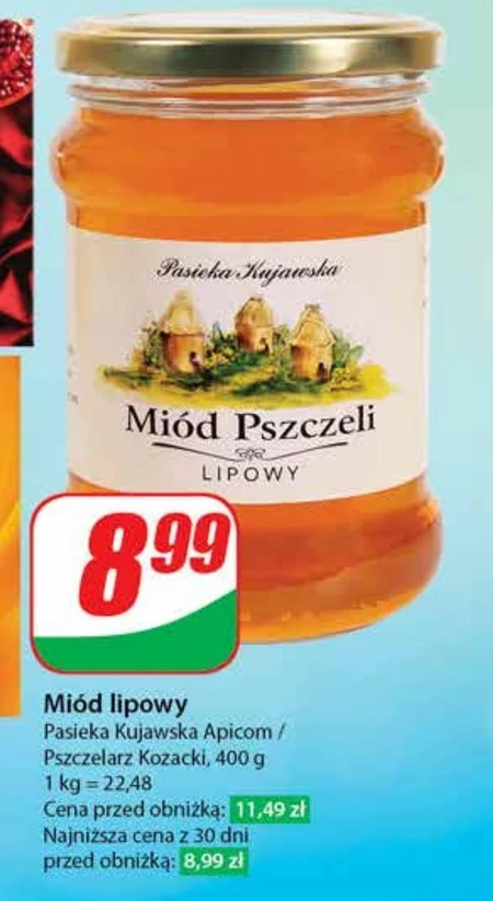 Miód Pasieka Kujawska