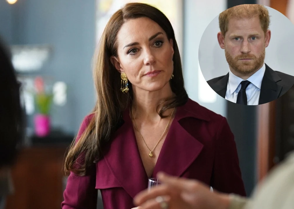 Księżna Kate i książę Harry