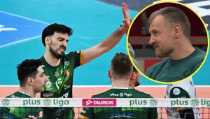 Wygrana 25:11, a potem zapaść. Faworyci mieli problem, oglądał ich Grbić