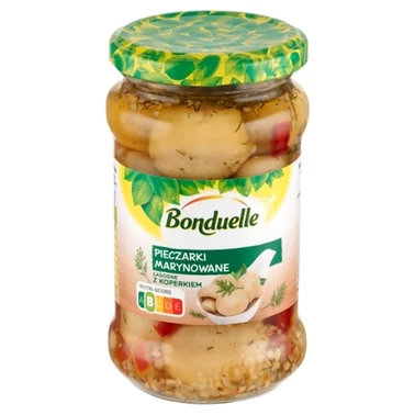 Bonduelle Pieczarki marynowane łagodne z koperkiem 280 g - 0