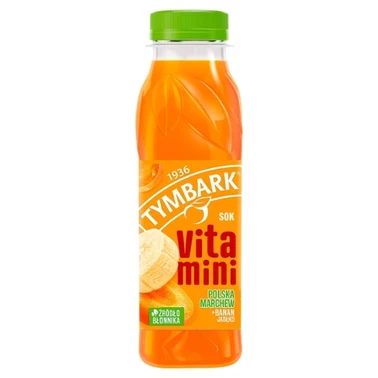 Tymbark Vitamini Sok polska marchew + banan jabłko 300 ml - 0