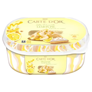 Carte D'Or Les Desserts Lody o smaku ciasteczek i lody cytrynowe 825 ml - 0