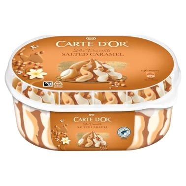 Carte D'Or Les Desserts Lody karmelowe i lody waniliowe 825 ml - 0