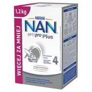 NAN OPTIPRO Plus 4 Produkt na bazie mleka dla małych dzieci 1,2 kg (2 x 600 g)