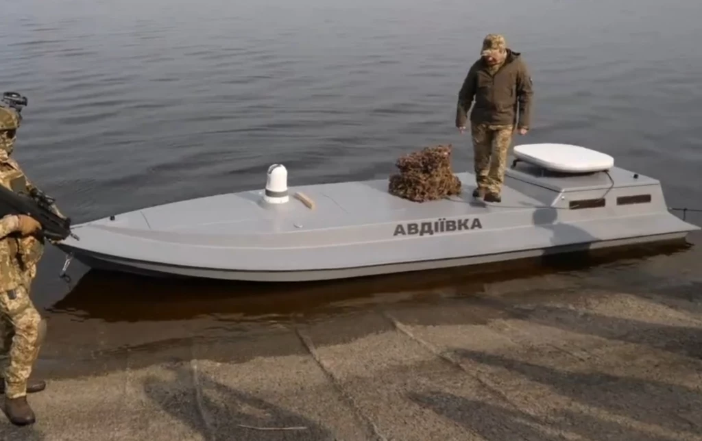 Awdijiwka to następna generacja dronów nawodnych Sea Baby