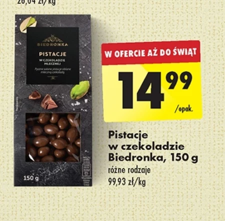 Pistacje Biedronka