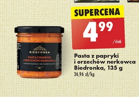 Pasta warzywna Biedronka
