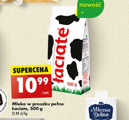 Łaciate Mleko w proszku pełne 500 g