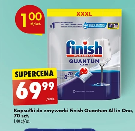 Kapsułki do zmywarki Finish