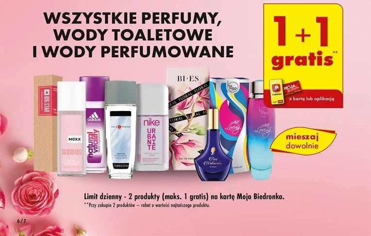 Perfumy za darmo w Biedronce! 