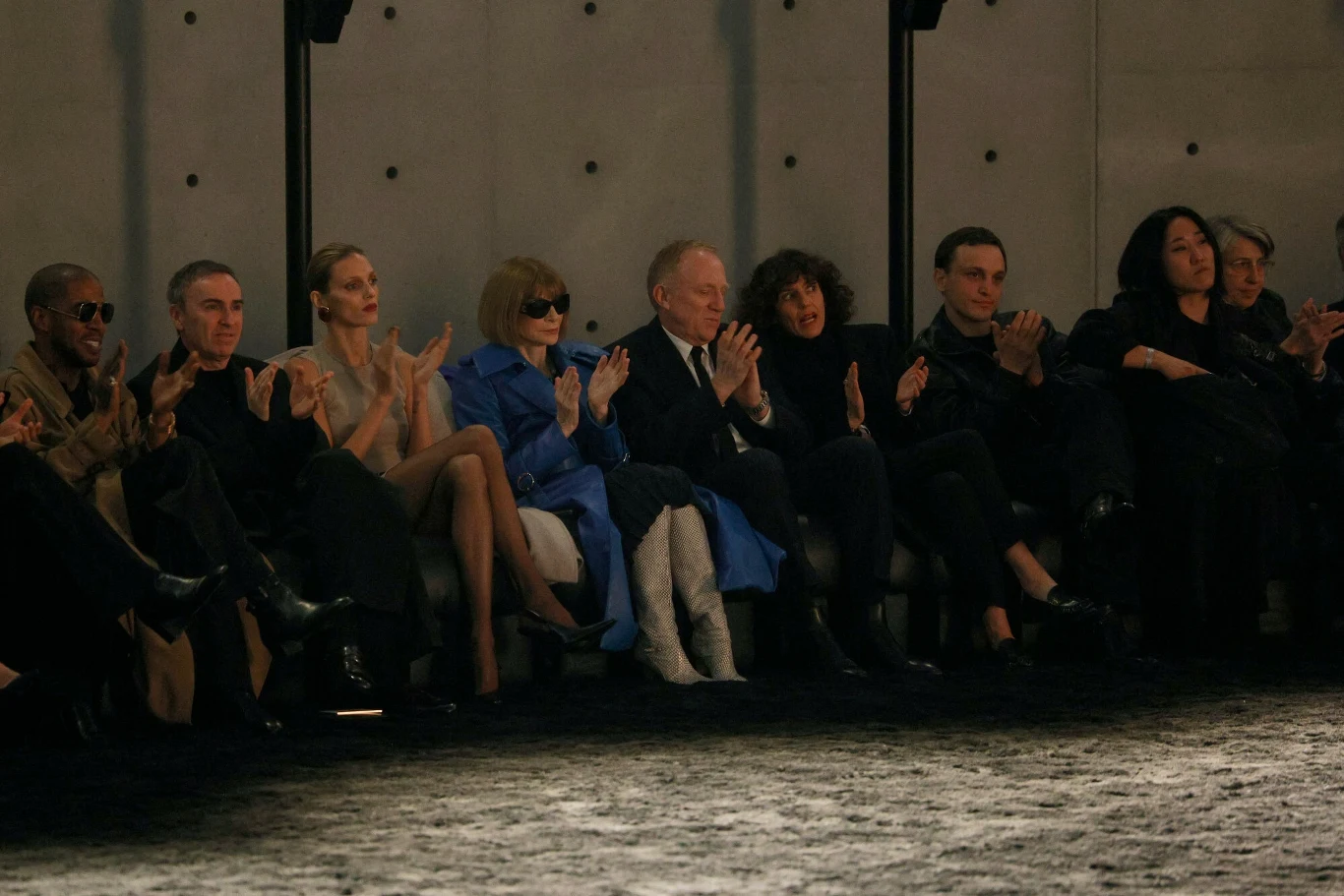 Anja Rubik obok Anny Wintour