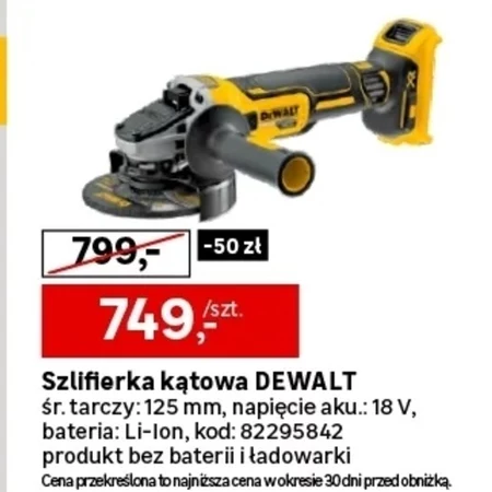 Szlifierka kątowa Dewalt