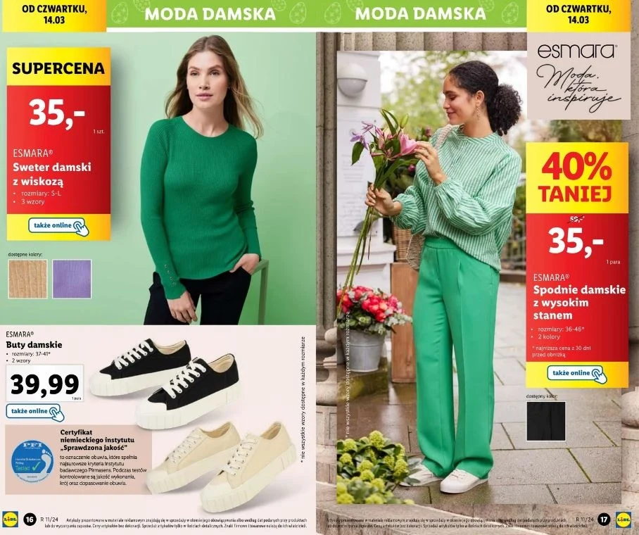 Lidl oferuje rabat na spodnie z wysokim stanem!