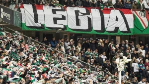 Nerwowo przed meczem Legii z Ukraińcami. Poszło o flagę dot. Wołynia