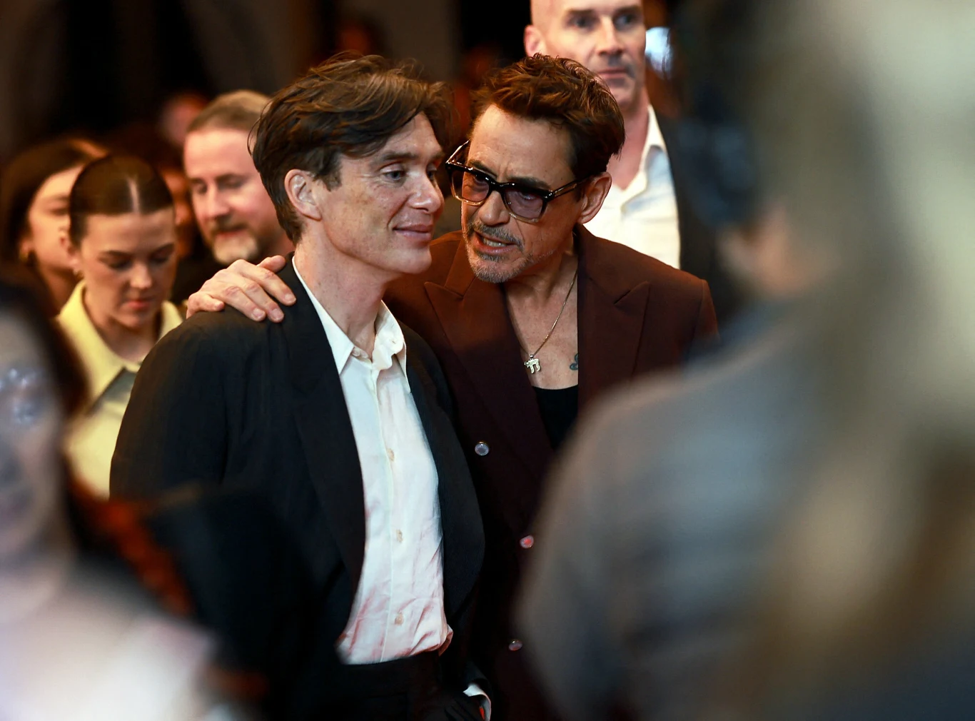 Cillian Murphy i Robert Downey Jr. Cillian Murphy i Robert Downey Jr.