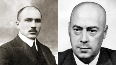 Kazimierz Pużak i Józef Cyrankiewicz