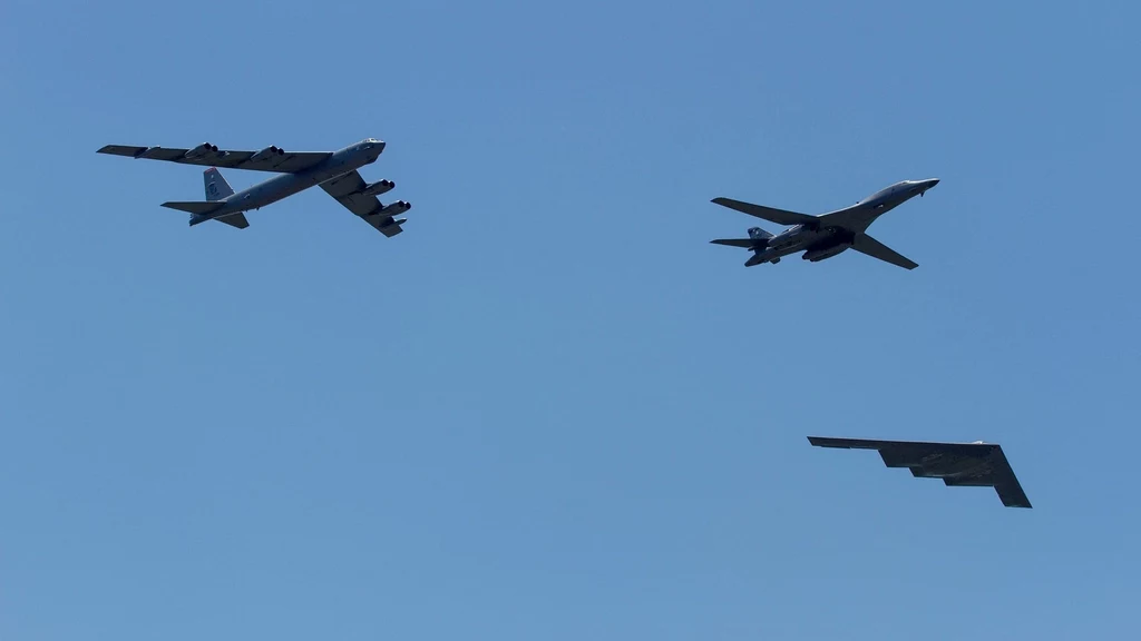 Flota bombowców USA nad Szwecją