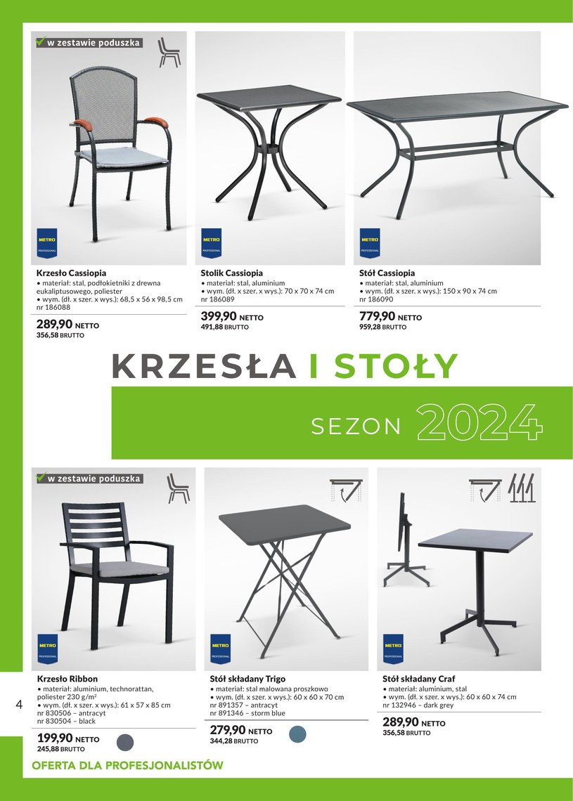 Gazetka: Meble i Grille - Makro Cash&Carry - strona 4