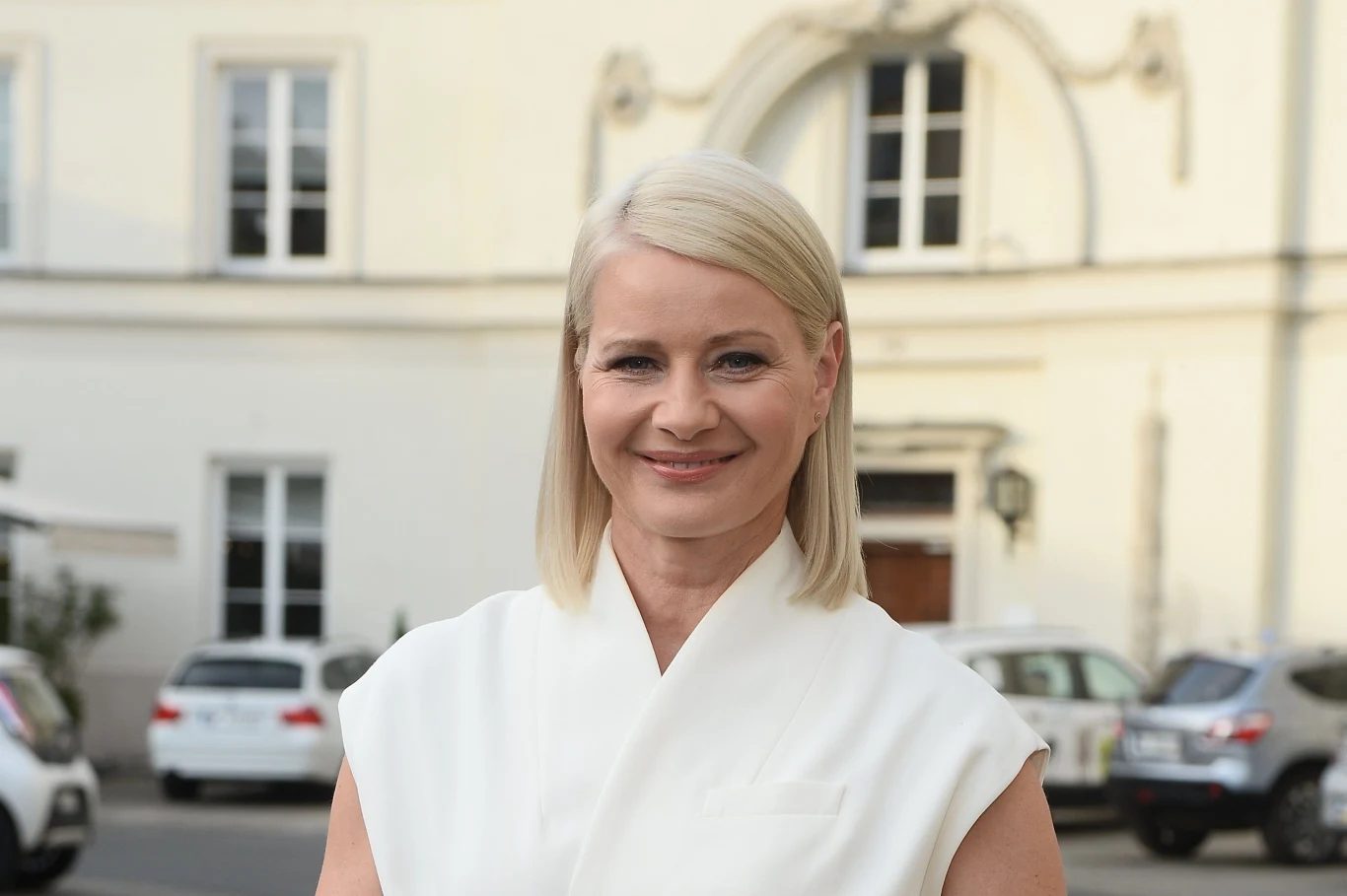 Małgorzata Kożuchowska często w swoich stylizacjach stawia na hity sezonu