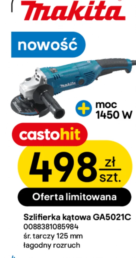 Szlifierka kątowa Makita