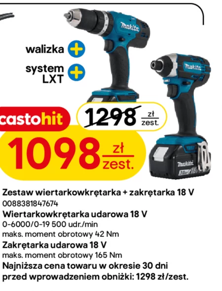 Zestaw narzędzi Makita