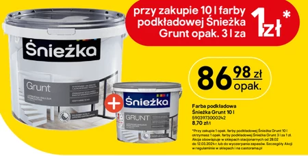 Grunt Śnieżka