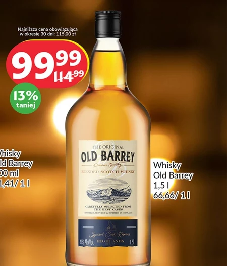Whisky Old Barrey