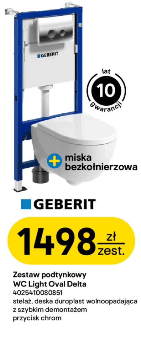 Zestaw podtynkowy Geberit